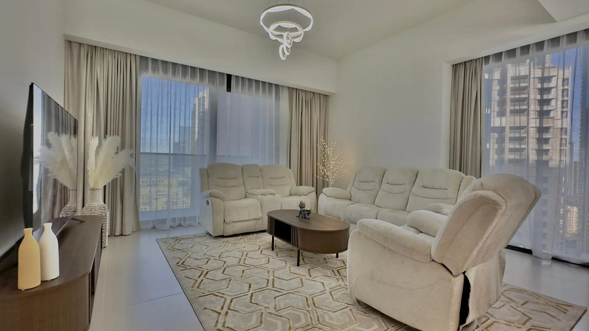 Stunning 3Br With Burj Khalifa & Fountain Views By Bhavan Vacation Homes Dubai Apartment