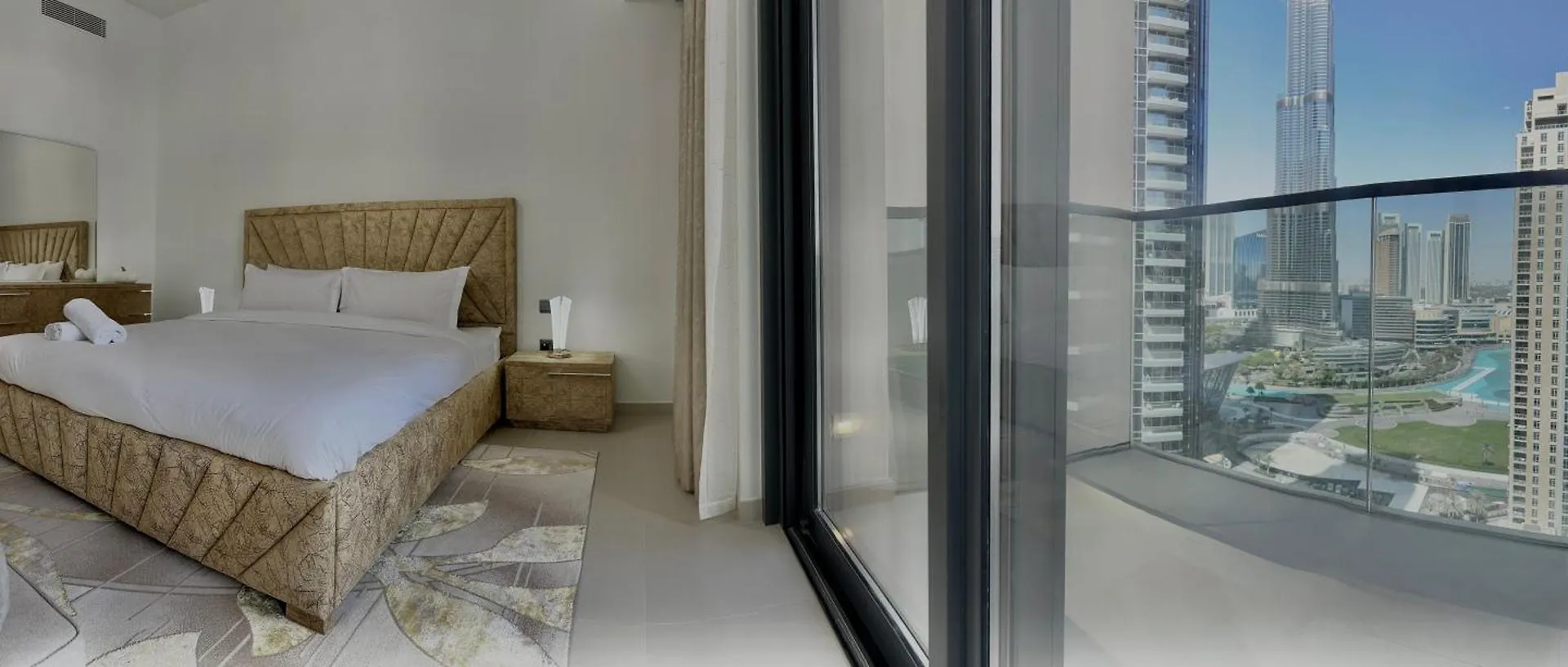 Stunning 3Br With Burj Khalifa & Fountain Views By Bhavan Vacation Homes Dubái Apartamento